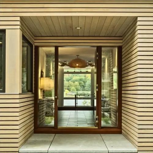 Open-Slat Cedar Siding